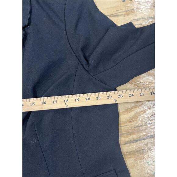 Lane Bryant The Bryant Blazer Black Size 18 Preppy Academia Old Money - Picture 12 of 15
